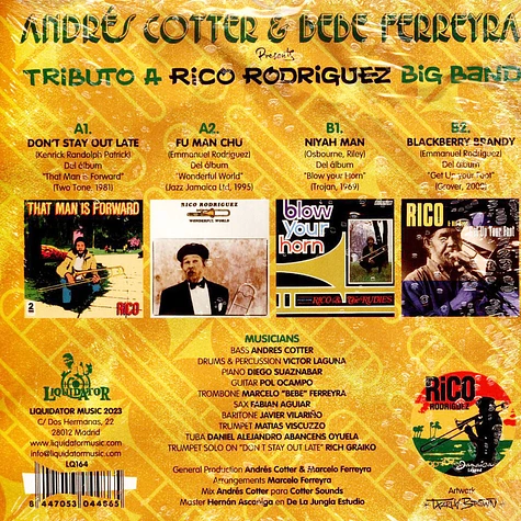 Andres Cotter & Bebe Ferreyra - Tributo A Rico Rodriguez Big Band