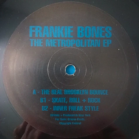 Frankie Bones - The Metropolitan EP