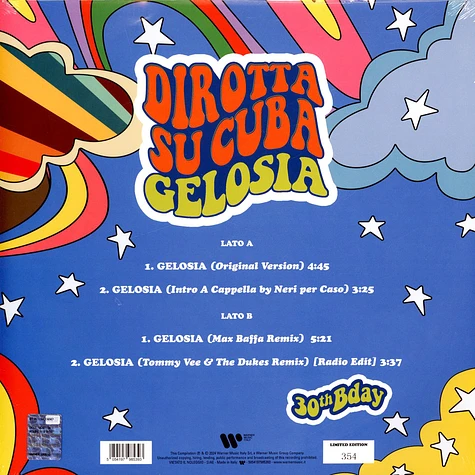 Dirotta Su Cuba - Gelosia Record Store Day 2024 30th Anniversary Edition