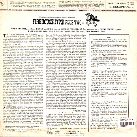Firehouse Five Plus Two - Goes To Sea