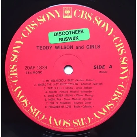 Teddy Wilson - And Girls