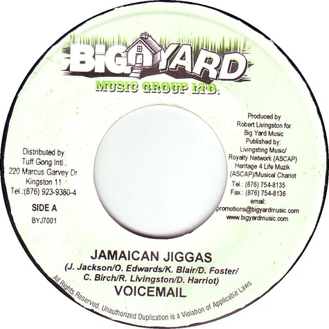 Voicemail - Jamaican Jiggas