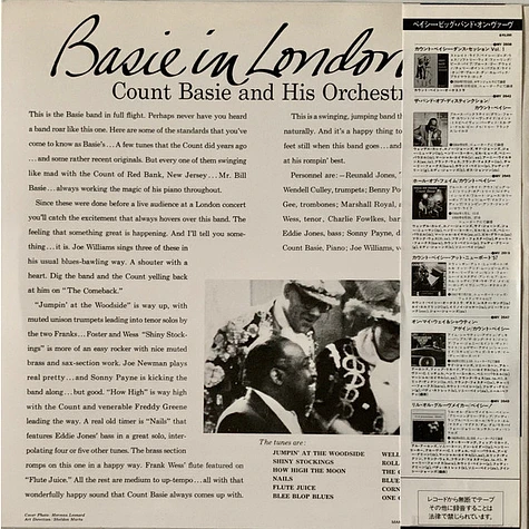 Count Basie Orchestra - Basie In London