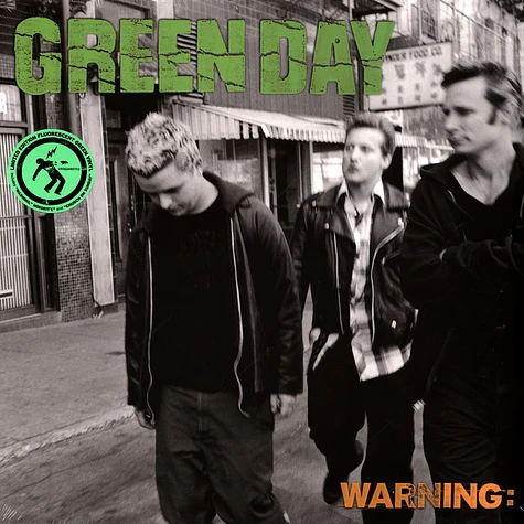 Green Day - Warning Fluorescent Green Vinyl Edition