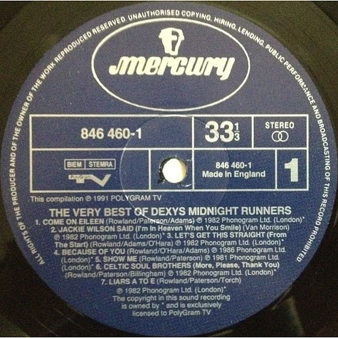 Dexys Midnight Runners - The Very Best Of Dexys Midnight Runners