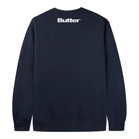 Butter Goods x Blue Note - Records Logo Felt Applique Crewneck