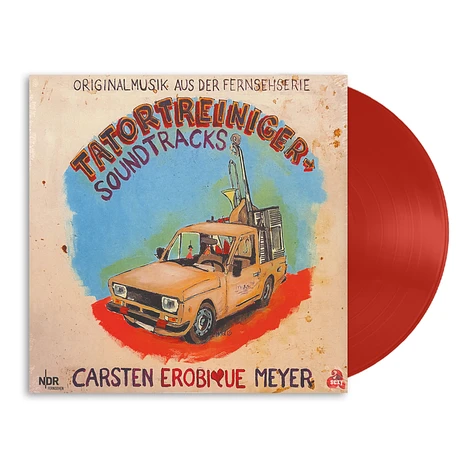 Carsten Erobique Meyer - OST Tatortreiniger Soundtracks HHV Exclusive Blutrot Vinyl Edition