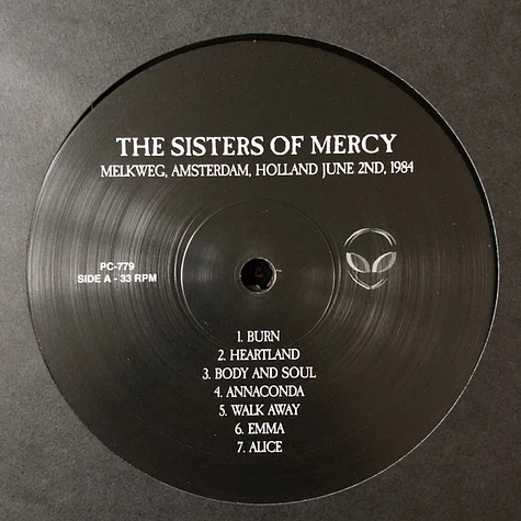 The Sisters Of Mercy - Melkweg, Amsterdam, Holland June 2nd, 1984