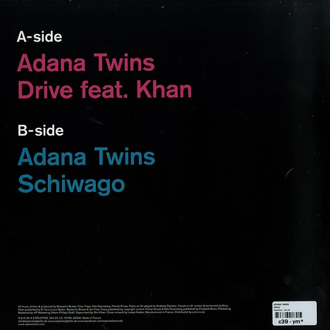 Adana Twins - Drive