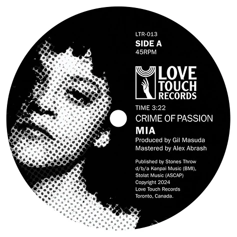 Mia - Crime Of Passion / Love Bug