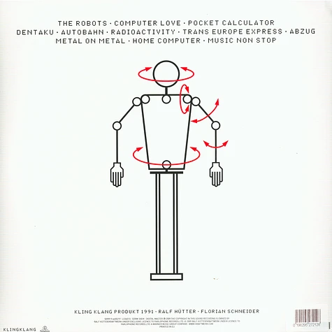Kraftwerk - The Mix English Version White Vinyl Edition