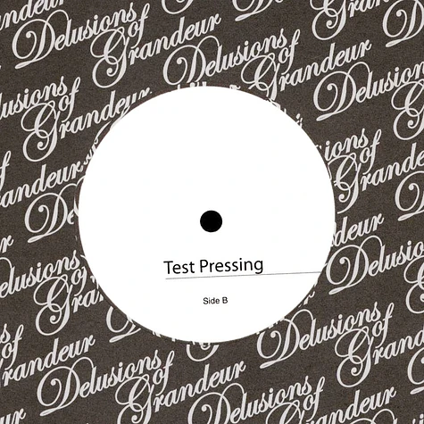 Manolo - Lose Myself Ep (Incl Wareika Remix) Test Press