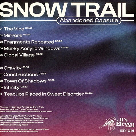 Snow Trail - Abandoned Capsule