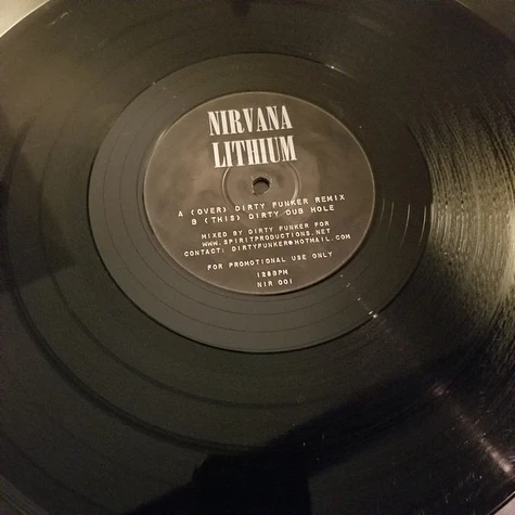 Nirvana - Lithium (The Dirty Funker Remixes) - Vinyl 12