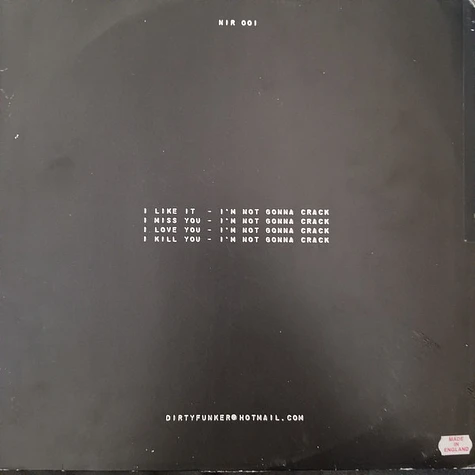 Nirvana - Lithium (The Dirty Funker Remixes) - Vinyl 12