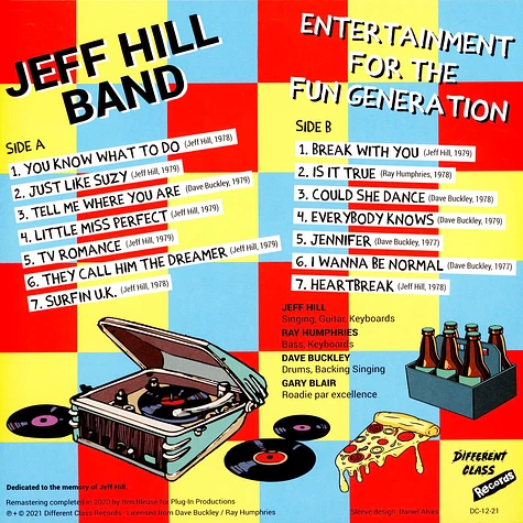Jeff Hill Band - Entertainment For The Fun Generation
