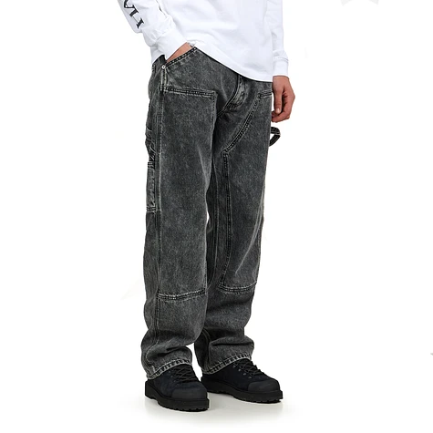 Aries - Acid Wash Denim Carpenter Jeans