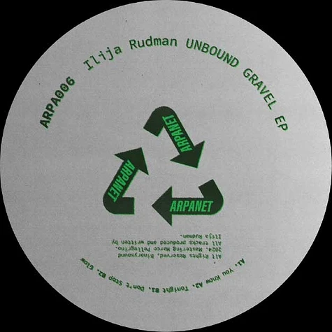 Ilija Rudman - Unbound Gravel EP