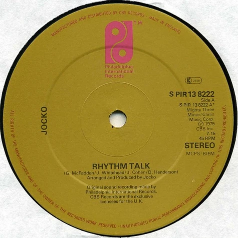 Jocko - Rhythm Talk