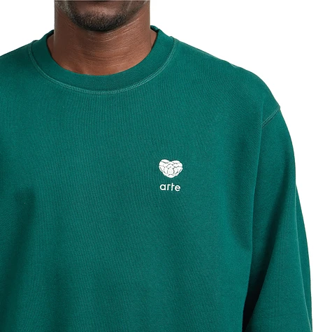 Arte Antwerp - Heart Flower Logo Crewneck