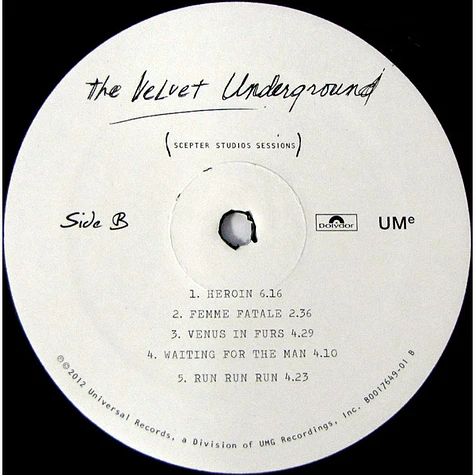The Velvet Underground - Scepter Studios Sessions