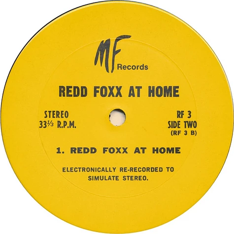 Redd Foxx - Redd Foxx At Home!