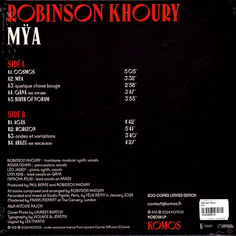 Robinson Khoury - Mya