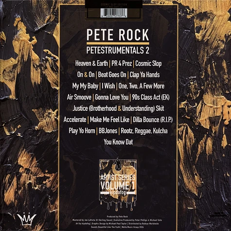 Pete Rock - Petestrumentals 2 Metallic Gold Vinyl Edition