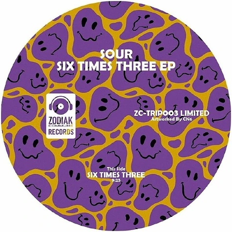 Sour - Six Times Three Ep Clear Vinyl Edition