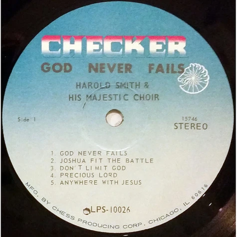 Harold Smith's Majestic Choir - God Never Fails