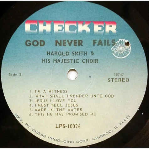 Harold Smith's Majestic Choir - God Never Fails