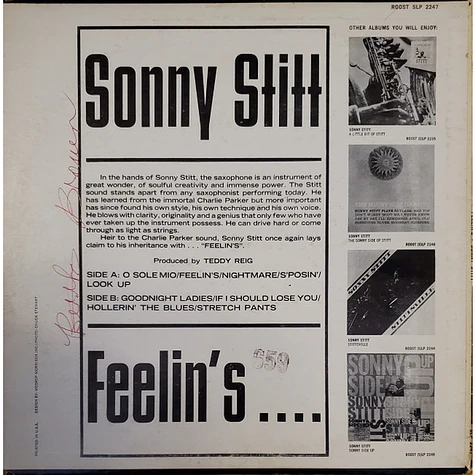 Sonny Stitt - Feelin's