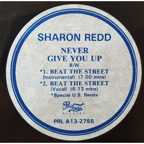 Sharon Redd - Never Give You Up / Beat The Street