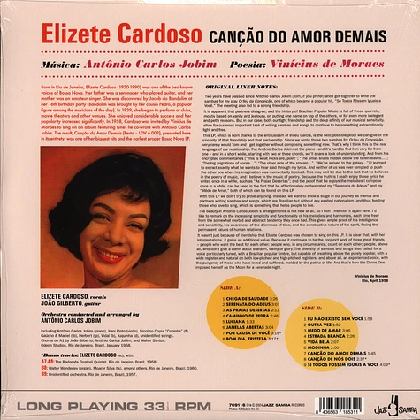 Elizete Cardoso - Cancao Do Amor Demais