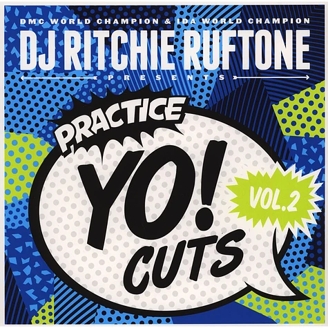 DJ Ritchie Ruftone - Practice Yo! Cuts Volume 2 White Vinyl Edition