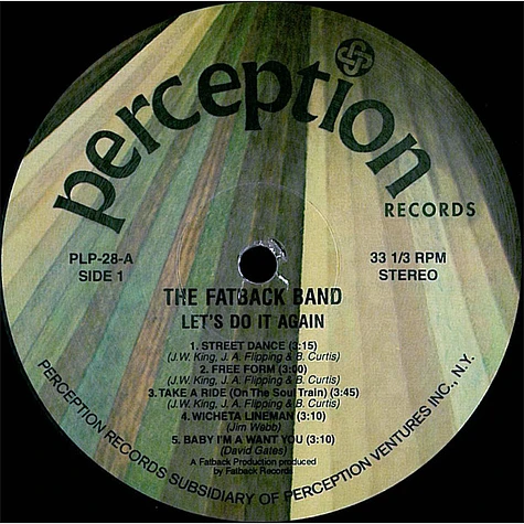 The Fatback Band - Let's Do It Again