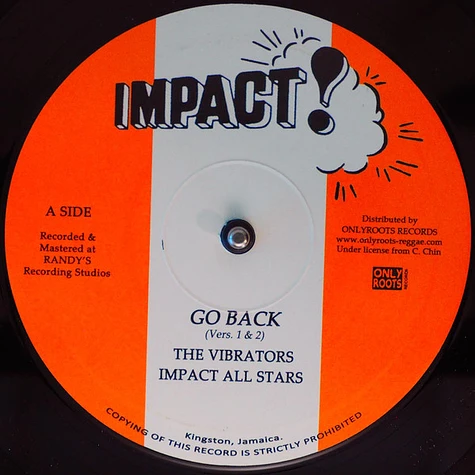 The Vibrators / Impact All Stars - Go Back