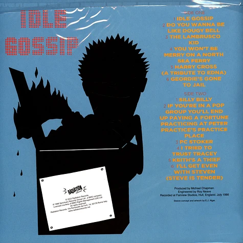 Toy Dolls - Idle Gossip White Vinyl Edition