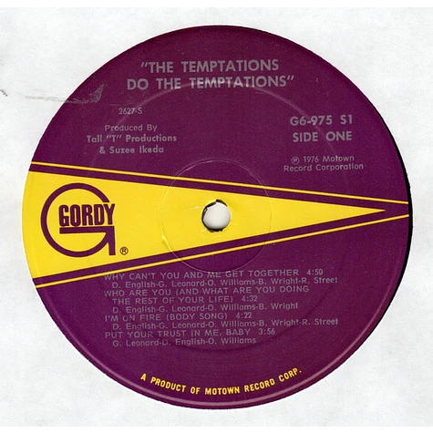 The Temptations - Do The Temptations