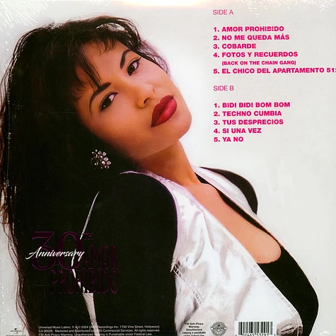 Selena - Amor Prohibido Remastered Edition