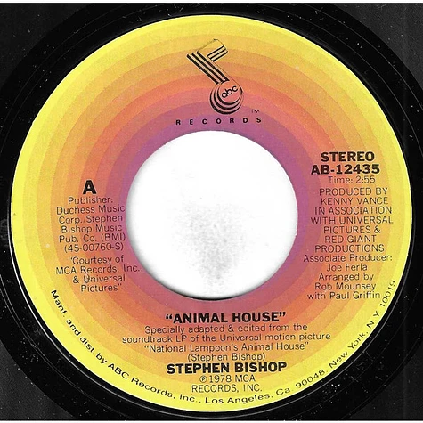 Stephen Bishop - Animal House