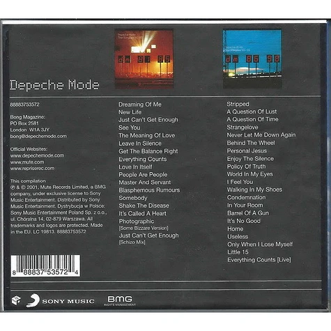 Depeche Mode - The Singles 81>98