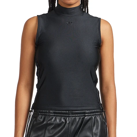 adidas - Ruched 3 Stripe Crop Top