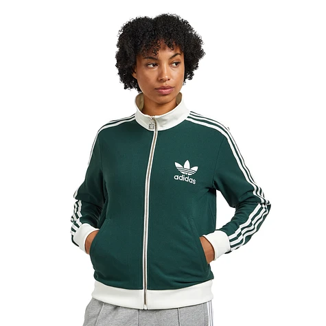 adidas Premium Originals Crepe Track Top Mineral Green S16 Off White HHV