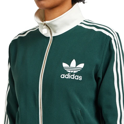 adidas Premium Originals Crepe Track Top Mineral Green S16 Off White HHV