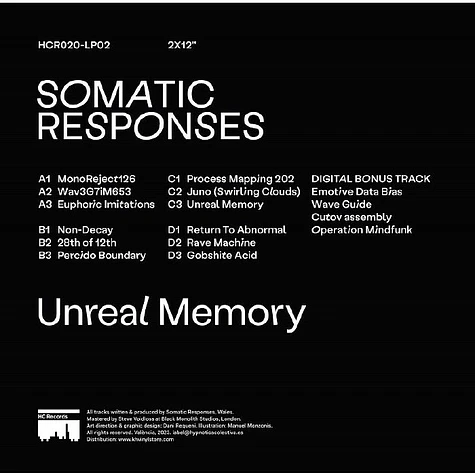 Somatic Responses - Unreal Memory