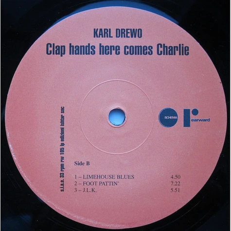 Karl Drewo Meets Francy Boland - Clap Hands Here Comes Charlie