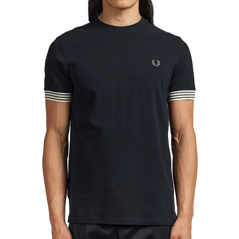 Fred Perry - Striped Cuff T-Shirt