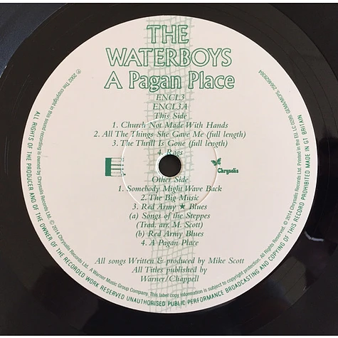 The Waterboys - A Pagan Place