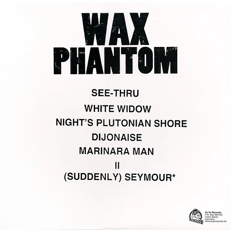 Wax Phantom - Don't Fool With A Phantom